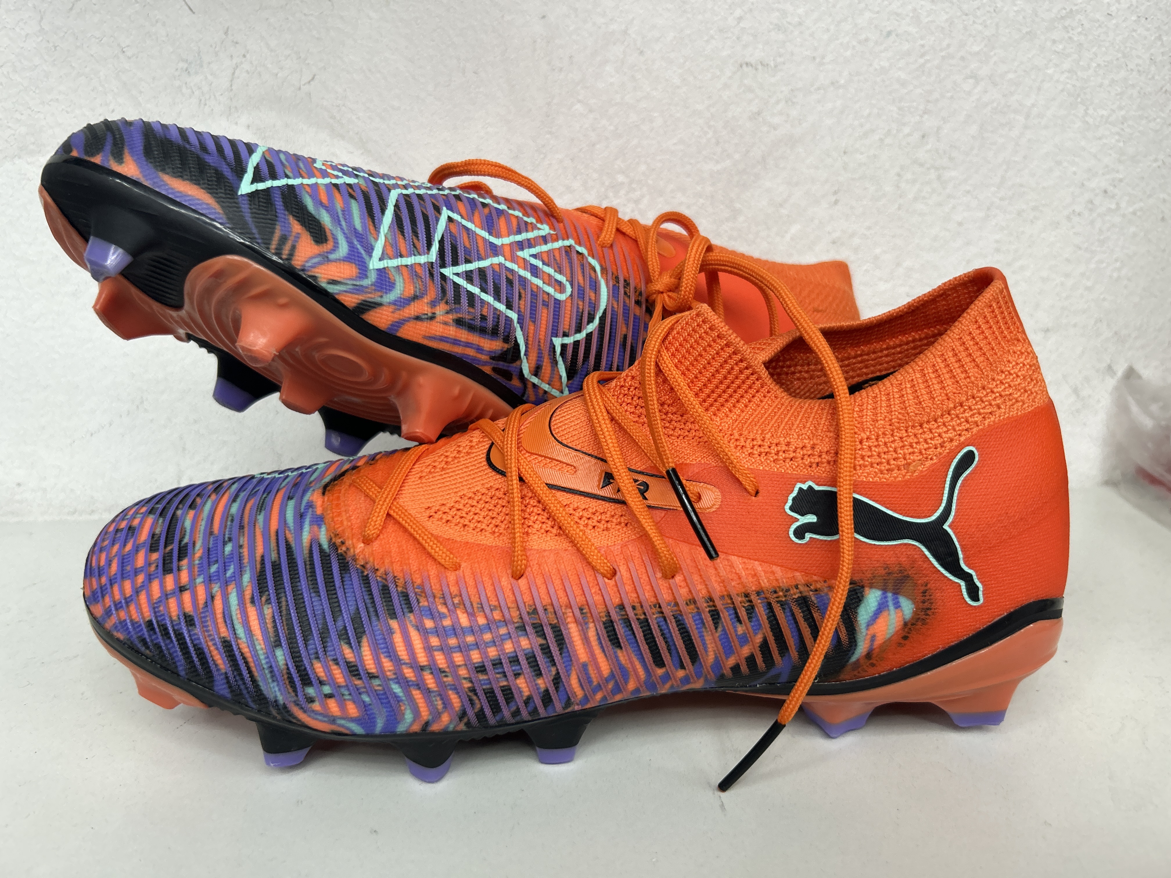 Zapatillas de Futbol {8 - 40.5} Puma FTR -Naranja multicolor