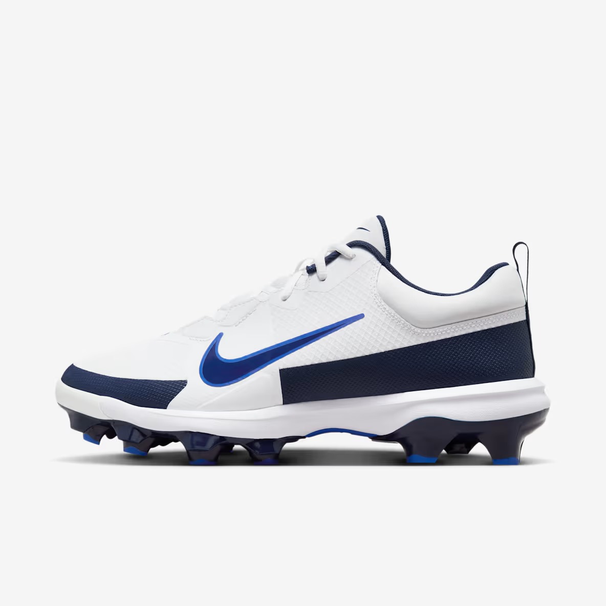 Spikes Nike {9 - 42.5} Force Trout 9 Keystone Blanco con azul M - Taquito