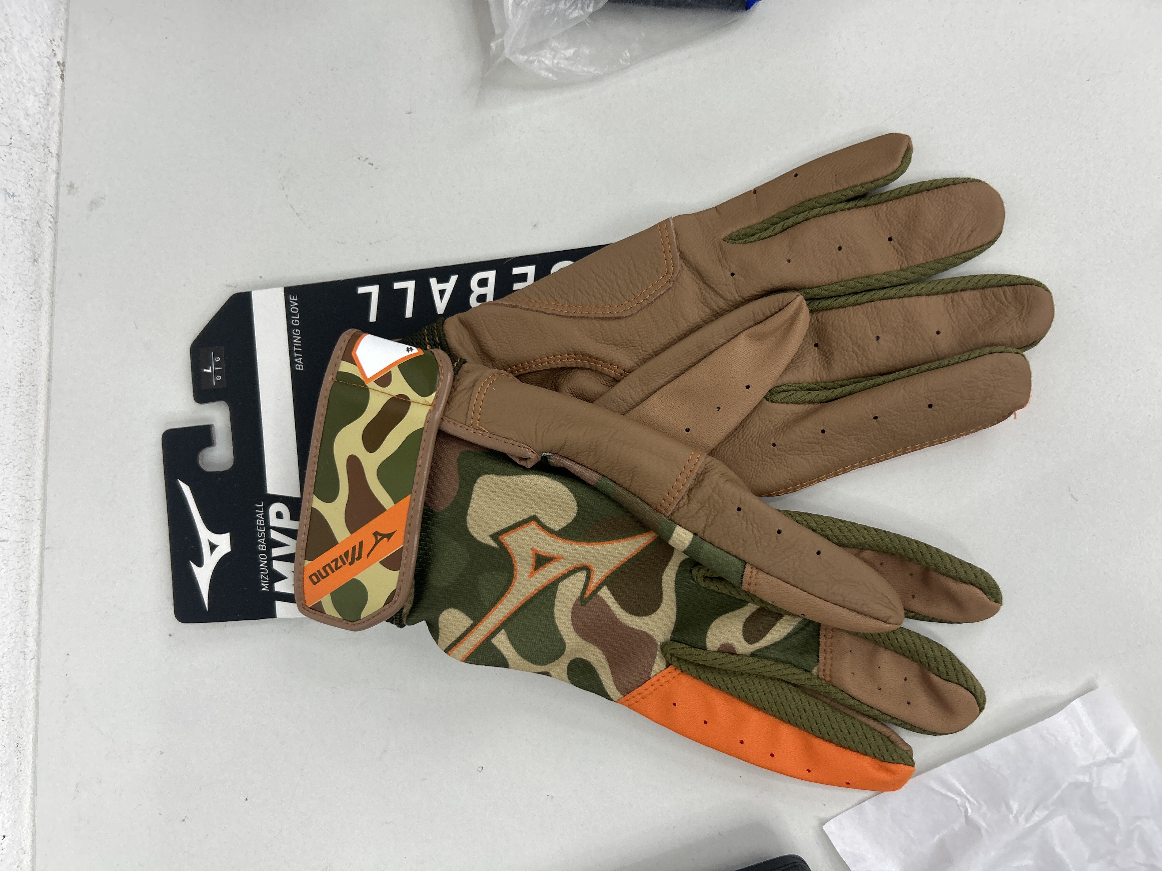 Guantillas L Mizuno MVP - Marron