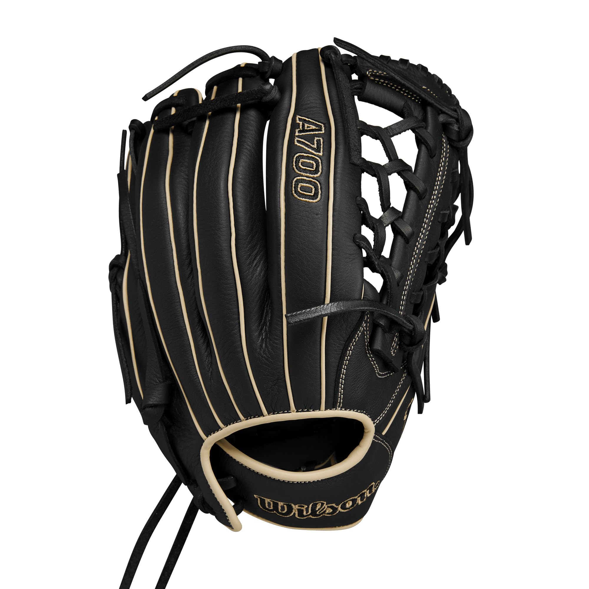 Guantes Wilson "12” OufieldA700 Baseball Glove - Negro con cream