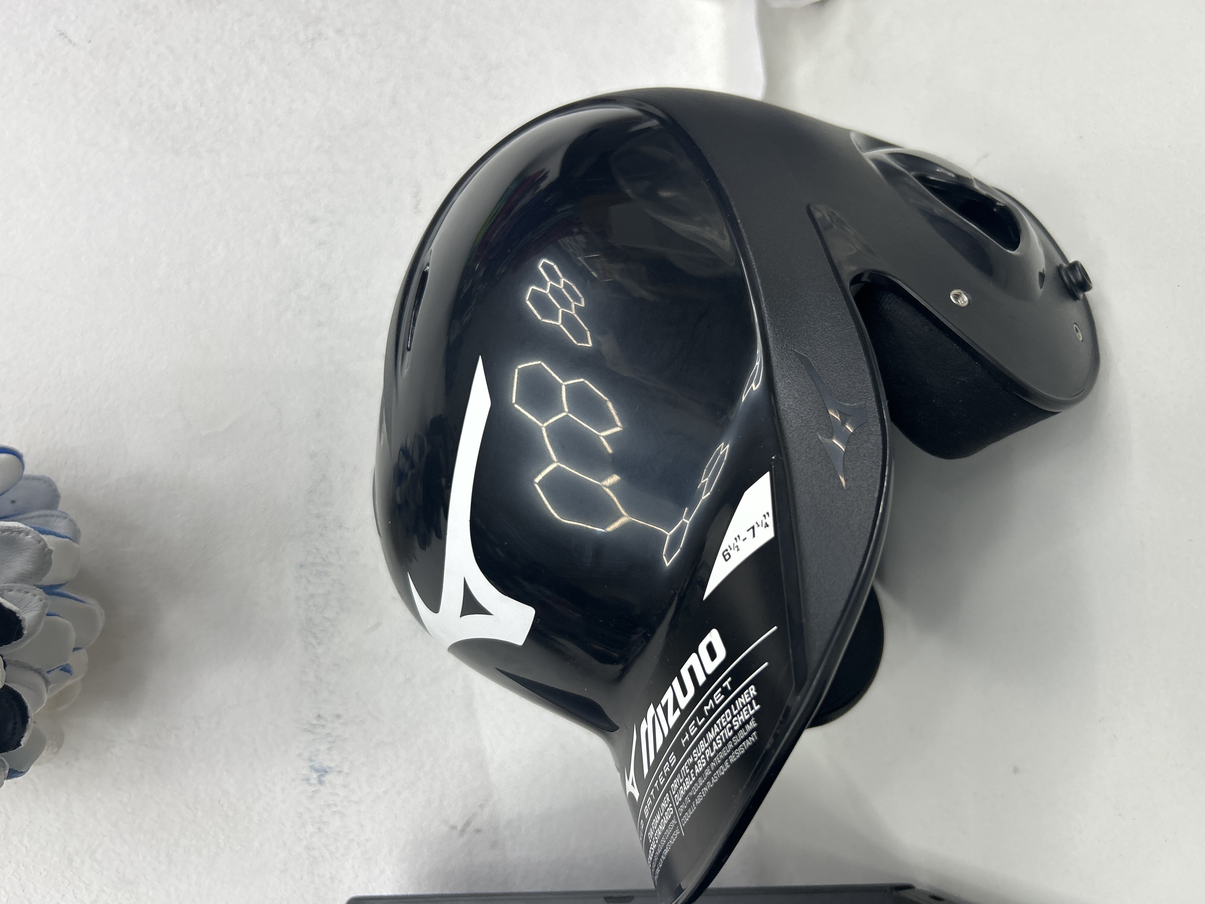Cascos Mizuno B6 Baseball - Negro - niños